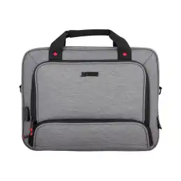 Urban Factory Mixee Edition Toploading Laptop Bag 14.1" Grey - Sacoche pour ordinateur portable - 13" ... (MTE14UF)_2