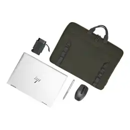 HP - Housse d'ordinateur portable - modulaire - 15.6" - gris, vert (9J498AA)_3