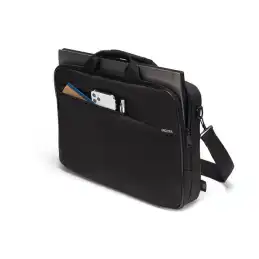 DICOTA ONE Top Traveller - Sacoche pour ordinateur portable - 15" - 17.3" - noir (D32099-RPET)_3