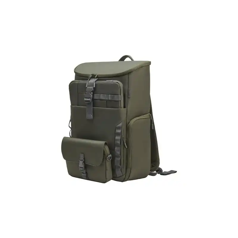 HP Laptop Backpack - Sac à dos pour ordinateur portable - modulaire - 15.6" - gris, vert (9J496AA)_1