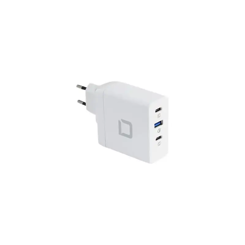 DICOTA Universal PRO - Adaptateur secteur - technologie GaN - 100 Watt - 5 A - PD 3.0, QC 4+ - 3 connec... (D31983)_1