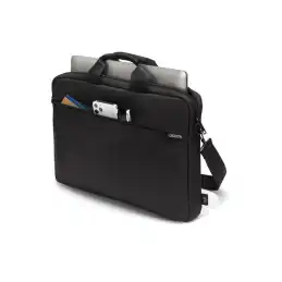 DICOTA ONE Slim - Sacoche pour ordinateur portable - 13" - 14.1" - noir (D32091-RPET)_3