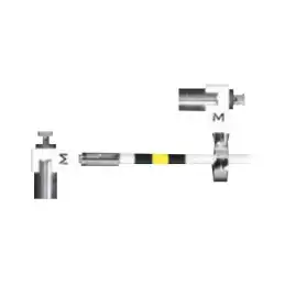 Mobilis Slim Twin Rotating - Câble de sécurité - compatible Master Key - 1.8 m (001331)_1