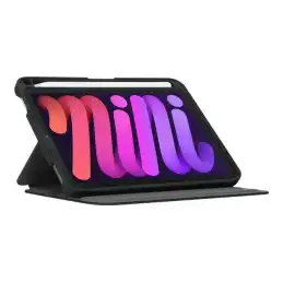Targus Click-In - Étui à rabat pour tablette - noir - pour Apple iPad mini (6ème génération) (THZ912GL)_9