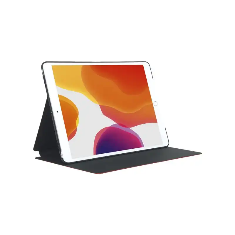 Mobilis Origine - Étui à rabat pour tablette - imitation cuir - rouge - 10.2" - pour Apple 10.2-inch iP... (048030)_1