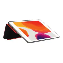 Mobilis Origine - Étui à rabat pour tablette - imitation cuir - rouge - 10.2" - pour Apple 10.2-inch iP... (048030)_3