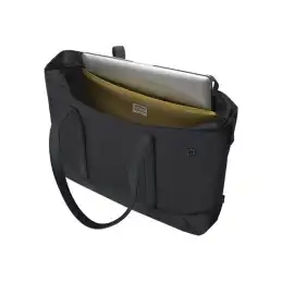 DICOTA Eco Motion - Sac à bandoulière pour ordinateur portable - 13" - 14.1" - noir (D31977-RPET)_4