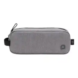 DICOTA Eco Motion - Étui pour accessoires mobiles - polyester PET recyclé - gris clair (D31882-RPET)_2