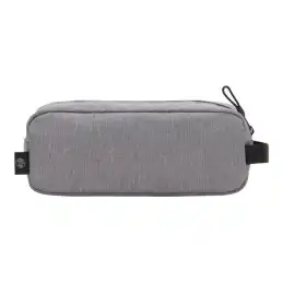 DICOTA Eco Motion - Étui pour accessoires mobiles - polyester PET recyclé - gris clair (D31882-RPET)_3