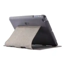 Case Logic SnapView Folio - Boîtier de protection pour tablette - polyester, polycarbonate - taupe (FSI1082M)_3