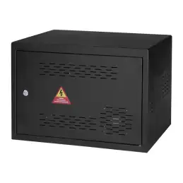 DICOTA - Meuble de rangement - pour 10 ordinateurs portables - tablettes - verrouillable - acier, plast... (D31897)_5