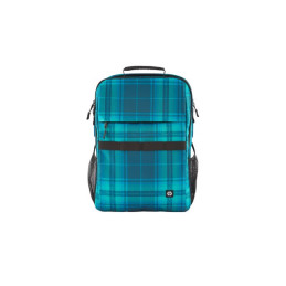 Campus XL - sac à dos pour ordinateur portable - 16.1" - bleu plaid écossais (7J594AA)_4