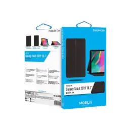 Mobilis Origine - Étui à rabat pour tablette - noir - 10.1" - pour Samsung Galaxy Tab A (2019) (10.1 ") (048018)_5