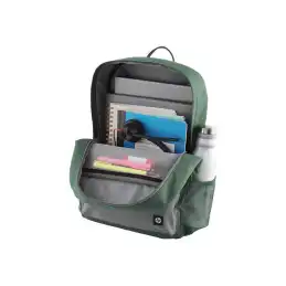 HP - Campus - sac à dos pour ordinateur portable - 15.6" - vert, gris (7J595AA)_4