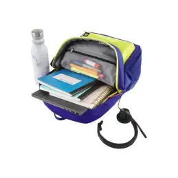 HP - Campus - sac à dos pour ordinateur portable - 15.6" - bleu, citron vert (7J596AA)_6