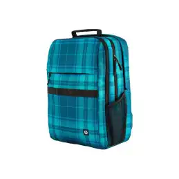 HP - Campus XL - sac à dos pour ordinateur portable - 16.1" - bleu plaid écossais (7J594AA)_1