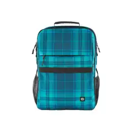 HP - Campus XL - sac à dos pour ordinateur portable - 16.1" - bleu plaid écossais (7J594AA)_2