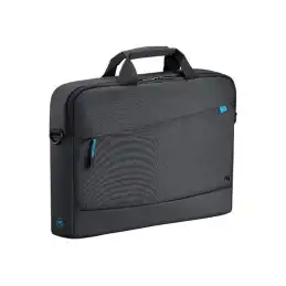 Mobilis Trendy - Sacoche pour ordinateur portable - chargement par le haut, 35 % recyclé - 16" - noir (025028)_1