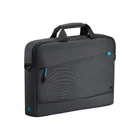 Mobilis Trendy - Sacoche pour ordinateur portable - chargement par le haut, 35 % recyclé - 16" - noir (025028)_1