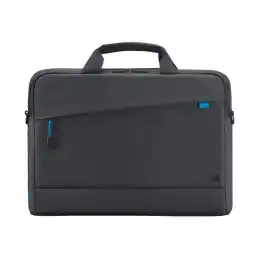 Mobilis Trendy - Sacoche pour ordinateur portable - chargement par le haut, 35 % recyclé - 16" - noir (025028)_3