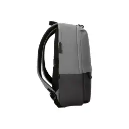 Targus Sagano EcoSmart Commuter - Sac à dos pour ordinateur portable - 15.16" - gris, noir (TBB635GL)_12