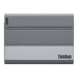 Lenovo Premium - Étui protecteur pour tablette - polyuréthane - gris foncé - 14" - pour ThinkBook 1... (4X41H03365)_1