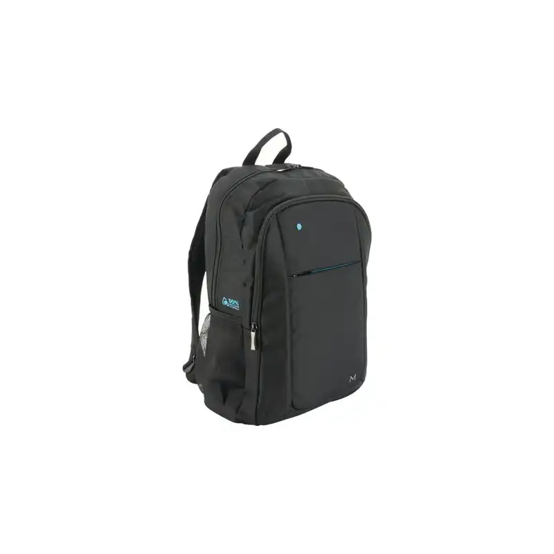 Mobilis THE ONE Recycled - Sac à dos pour ordinateur portable - zip bleu - 30% recyclé - 14" - 15.6" (003064)_1