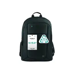 Mobilis THE ONE Recycled - Sac à dos pour ordinateur portable - zip bleu - 30% recyclé - 14" - 15.6" (003064)_2