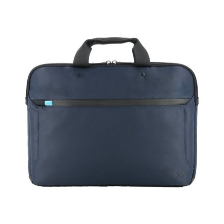 Sacoche pour ordinateur portable - compact, chargement par le haut, 35 % recyclé - 11" - 14" - bleu mar... (005039)_1