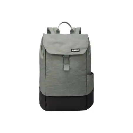 Thule Lithos TLBP213 - Sac à dos pour ordinateur portable - 16L - 14" - 16" - vert agave - noir (TLBP213A)_1