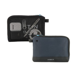Mobilis - Housse pour câbles - chargeurs - accessoires - bleu marine, noir (005038)_2