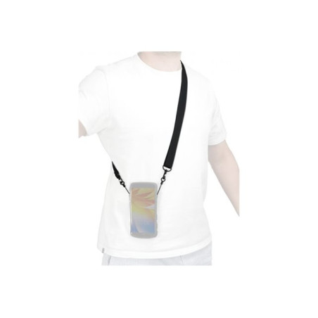 Mobilis - Bandoulière pour étui de transport - avec 2 anneaux doux, 2 points d'attache - noir (001093)_1