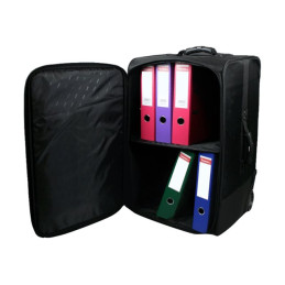 PORT Bristol XL - Valise à roulette pour classeurs - polyester ballistique 1680D - noir (110244)_3