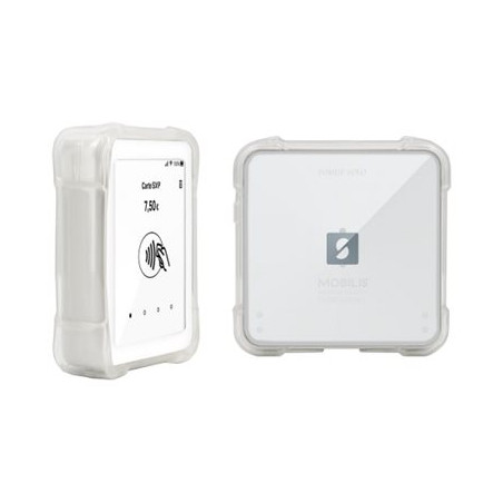 Coque de protection pour terminal de paiement - robuste - fabriqué en France, avec coins renforcés - tr... (058018)_1