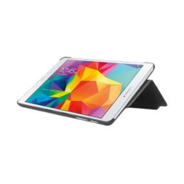 Étui à rabat pour tablette - métal brossé - 7" - pour Samsung Galaxy Tab A (7 ") (019047)_1