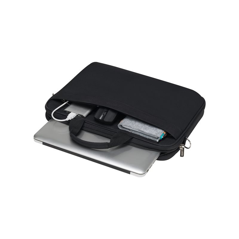 Sacoche pour ordinateur portable - 15.6" - noir - avec souris optique sans fil (D31685)_1