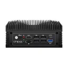 Chip PC ID PC 4 LAN W11ID4L - Ordinateur industriel - mini PC 1 x Pentium N100 - jusqu'à 3.4 GHz - RA... (CPN07497)_1