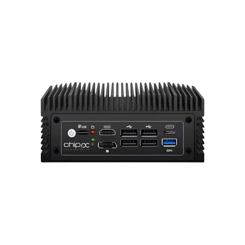 Chip PC ID PC 4 LAN W11ID4L - Ordinateur industriel - mini PC 1 x Pentium N100 - jusqu'à 3.4 GHz - RA... (CPN07497)_1