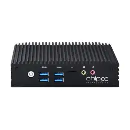 Chip PC ID PC 2 LAN W11ID251L - Ordinateur industriel - mini PC 1 x N-series N100 - jusqu'à 3.4 GHz -... (CPN07499)_1