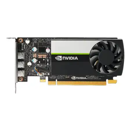 NVIDIA T400 - Carte graphique - T400 - 4 Go GDDR6 - PCIe 3.0 x16 profil bas - 3 x Mini DisplayP... (VCNT400-4GB-PB)_1