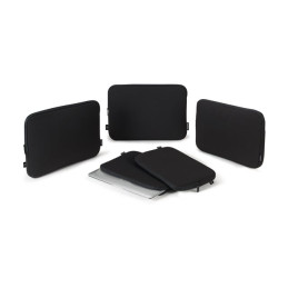 Housse d'ordinateur portable - 12" - 12.5" - noir (D32078-RPET)_3