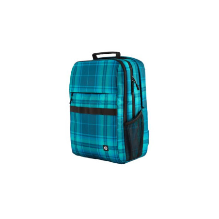 Campus XL - sac à dos pour ordinateur portable - 16.1" - bleu plaid écossais (7J594AA)_1