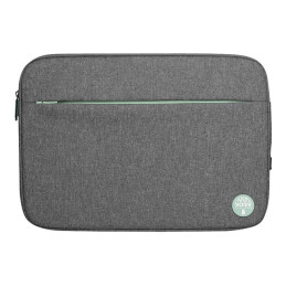 La housse pour ordinateur portable Eco-TrendyFabriqué à partir de 72% de matériaux recyclés (r-PET & PE... (400704)_1