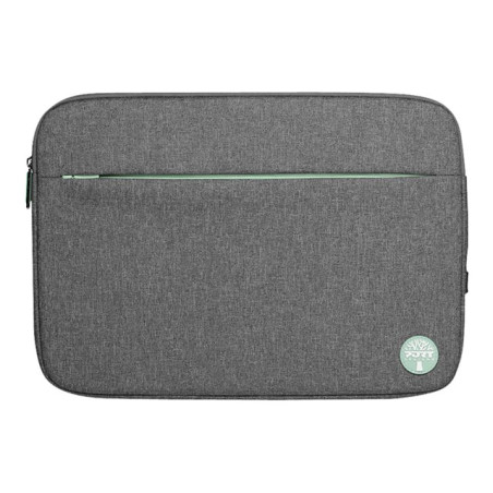 La housse pour ordinateur portable Eco-TrendyFabriqué à partir de 72% de matériaux recyclés (r-PET & PE... (400704)_1