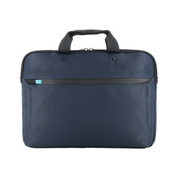 Sacoche pour ordinateur portable - compact, chargement par le haut, 35 % recyclé - 11" - 14" - bleu mar... (005039)_1