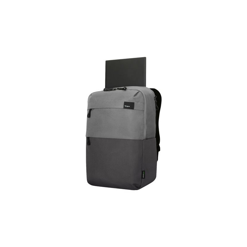 Targus Sagano EcoSmart Travel - Sac à dos pour ordinateur portable - 15"-16" - gris, noir (TBB634GL)_1