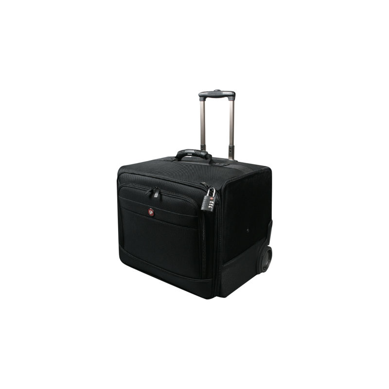 Valise à roulette pour classeurs - polyester ballistique 1680D - noir (110245)_1
