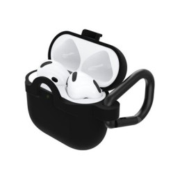 Couvercle de boîtier pour boîtier de chargement des écouteurs sans fil - cristal noir - pour Apple Ai... (77-97891)_1