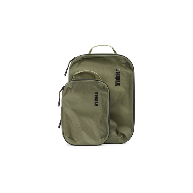 Ensemble de sacs de rangement pour les vêtements - petit - moyen - nylon indéchirable 100D - vert te... (TCCS201SG)_1