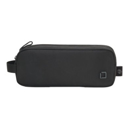 Étui pour accessoires mobiles - polyester PET recyclé - noir (D31880-RPET)_2
